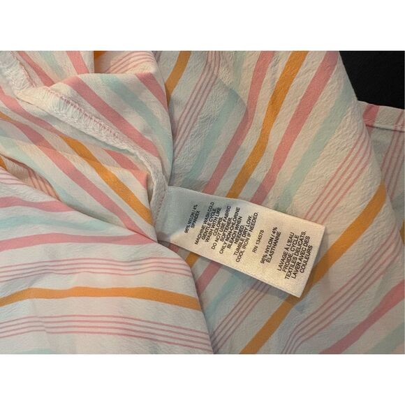 Vineyard Vines Performance Harbor Neon Rosa Smocked Mini Dress size XS - Picture 8 of 9